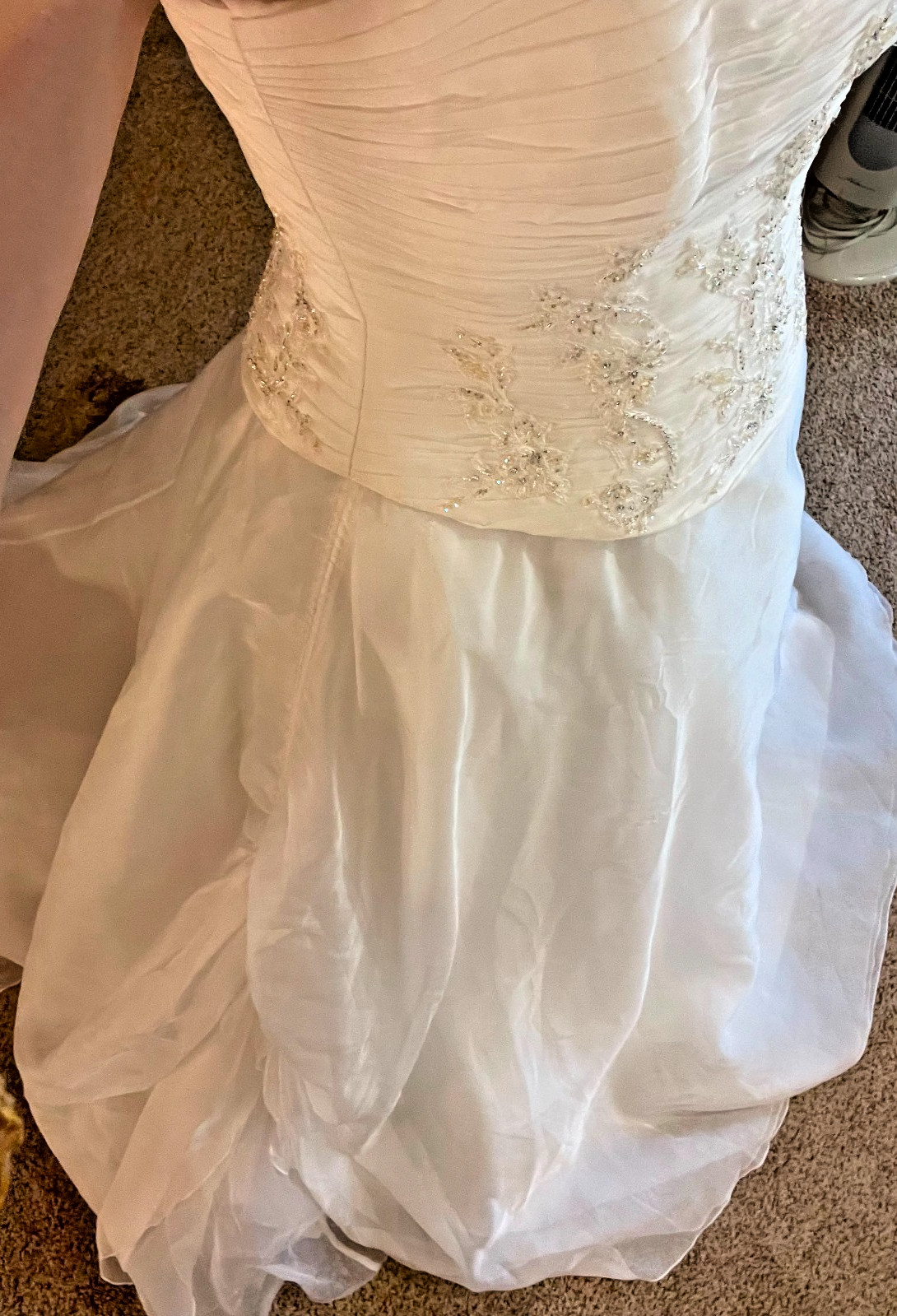 Cosmobella Princess Style Wedding Dress Size 14 With Tags