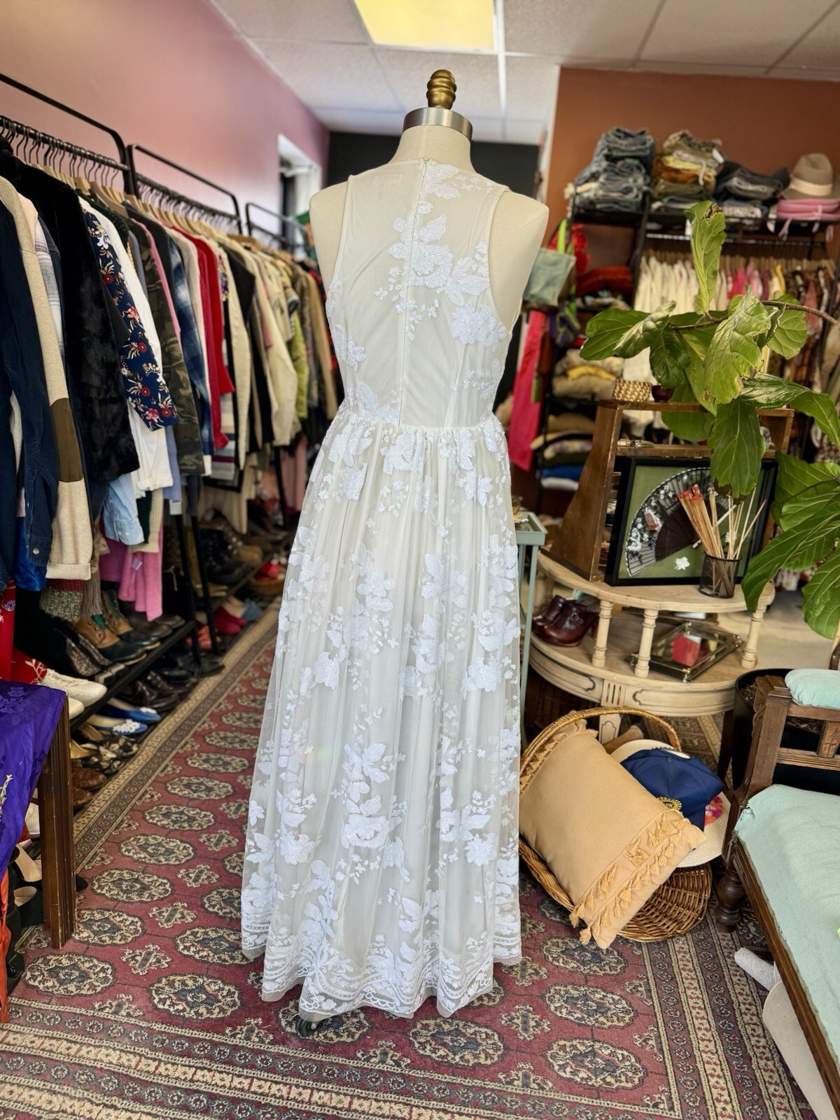 Southern Fried Chic Boho Beach Wedding Dress