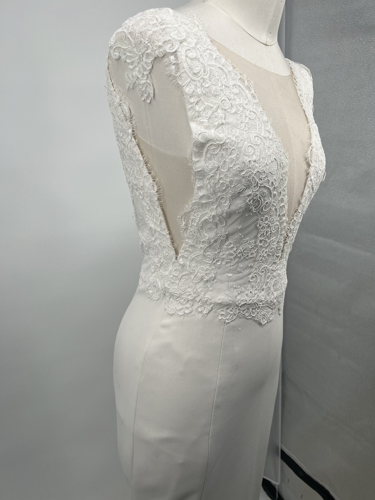 Mermaid Wedding Dresses Appliques Bridal Gowns Beaded Size