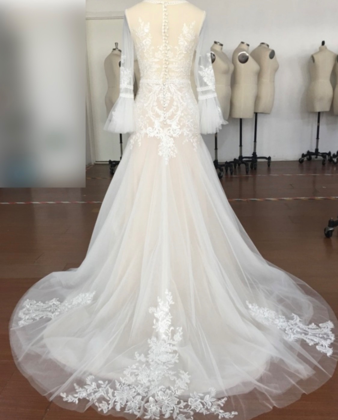 wedding dress size 12 boho