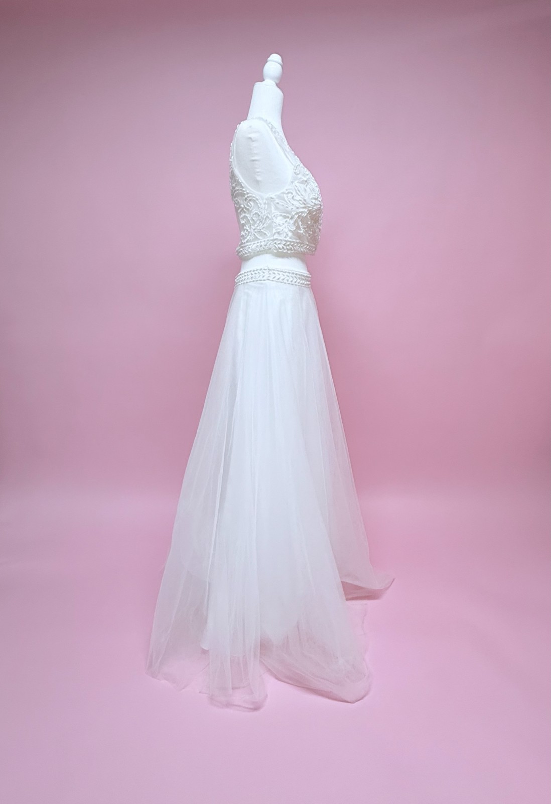 Destination Bridal White/Ivory Gown Size 8