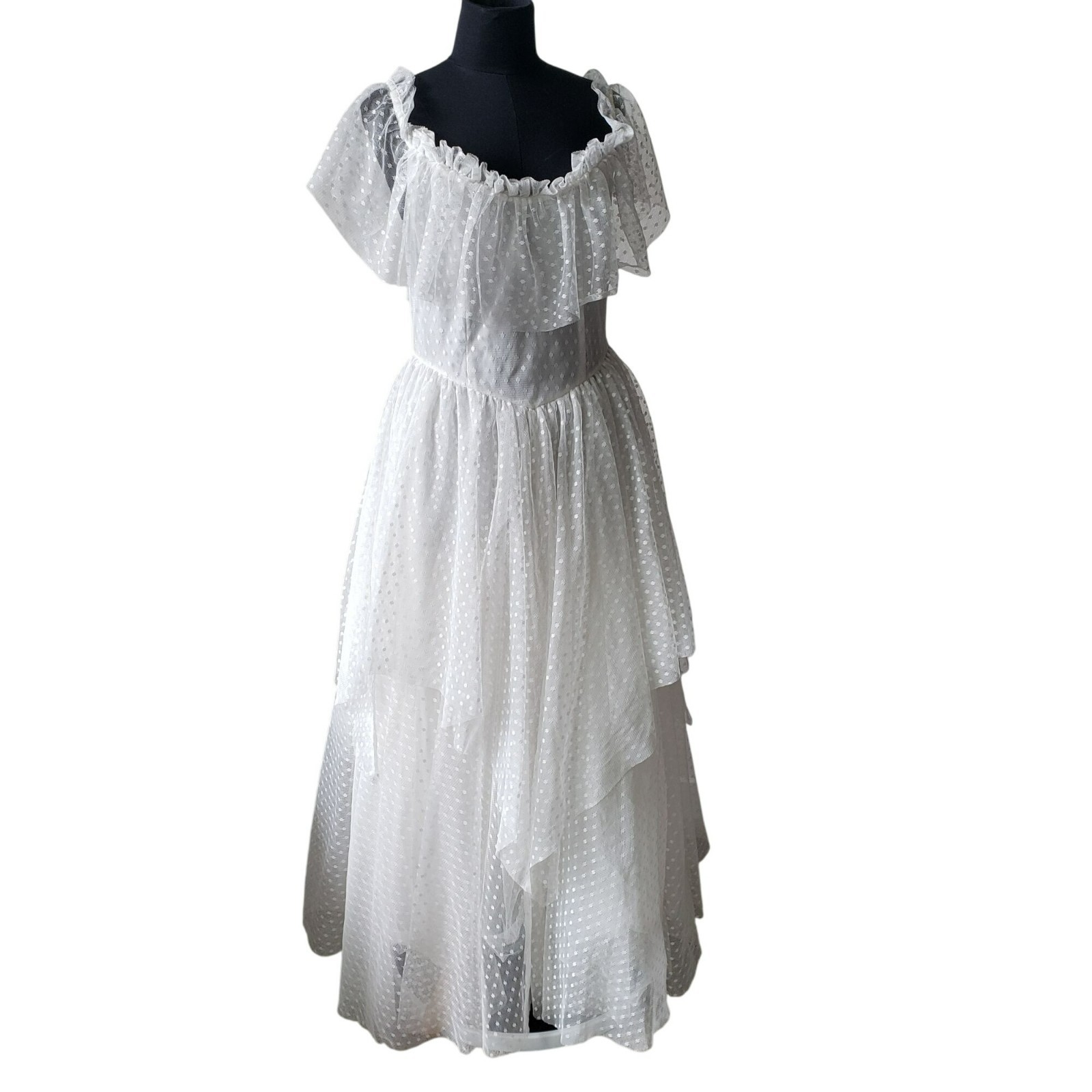 Loveshackfancy Faraway Fancy Noni Dress White Bridal Boho Wedding Dress 6