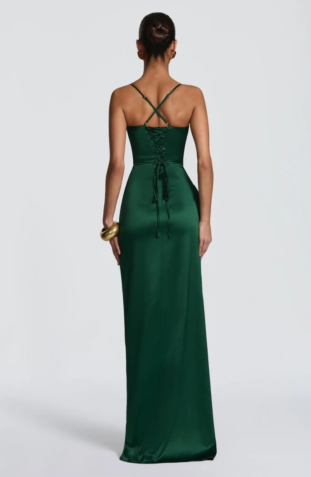 Vestido babyboo Vestido largo Helen – Esmeralda NWT $150 SMALL