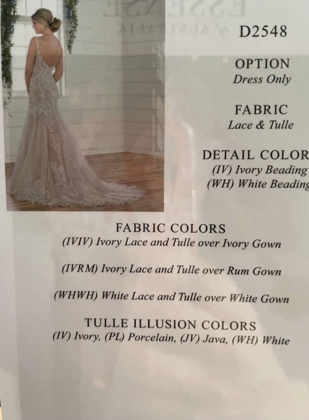 Wedding Dress Essense Of Australia Fits Sizes 12-14