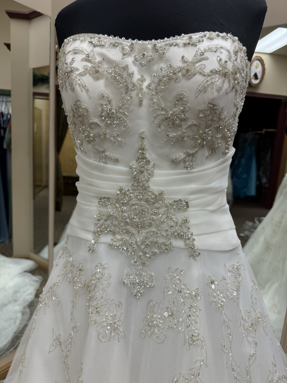 Casablanca 2098 Size 12 Ballgown Wedding Dress