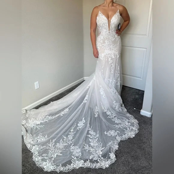 Essence Of Australia Style D2770 Wedding Dress Size 10