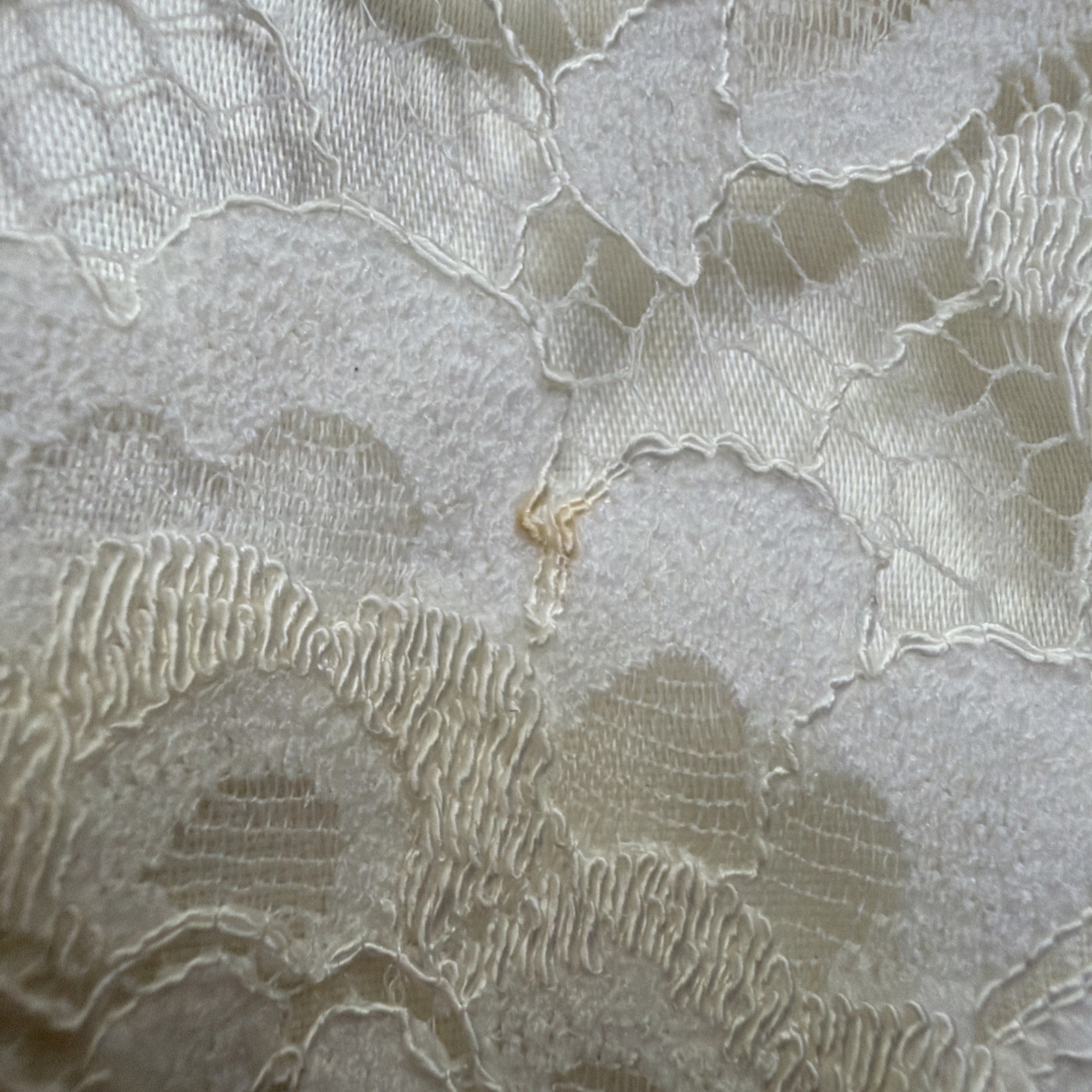 Vtg 90s Jessica McClintock Bridal Beaded Chiffon Wedding Dress Size 11/12