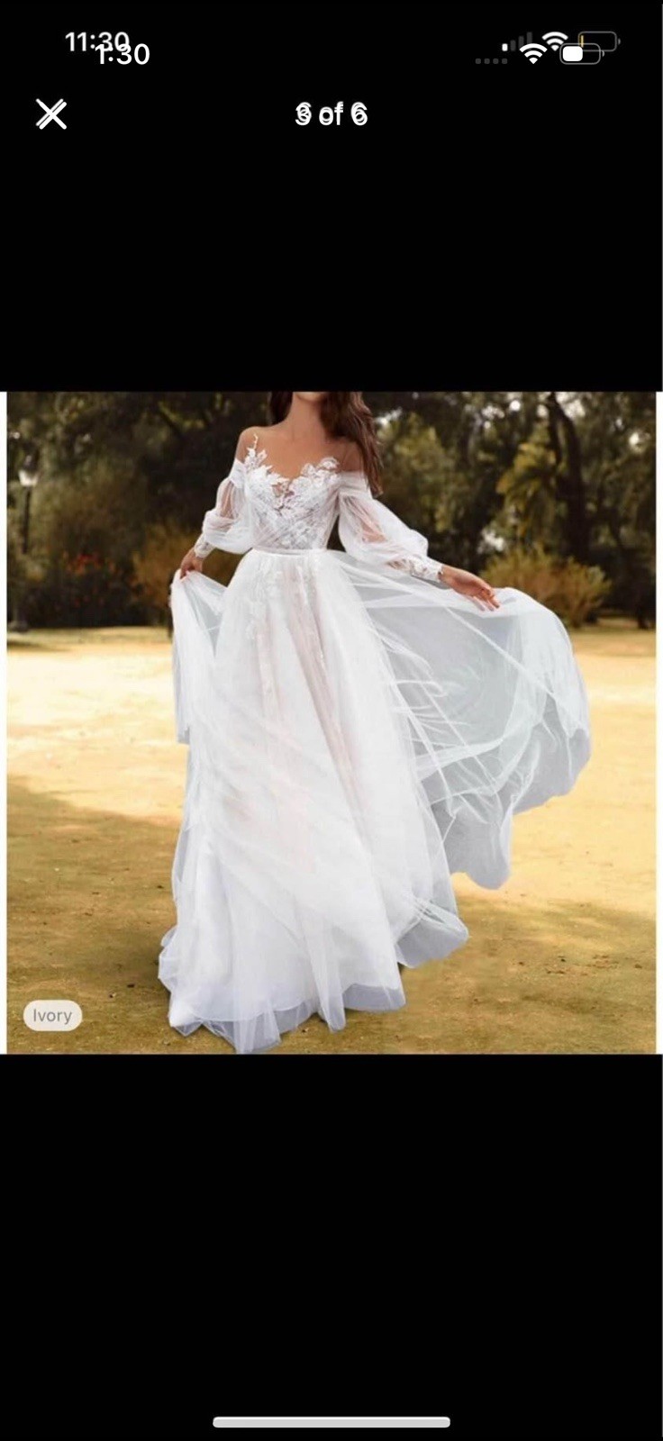 Black /Alternative Wedding Dress