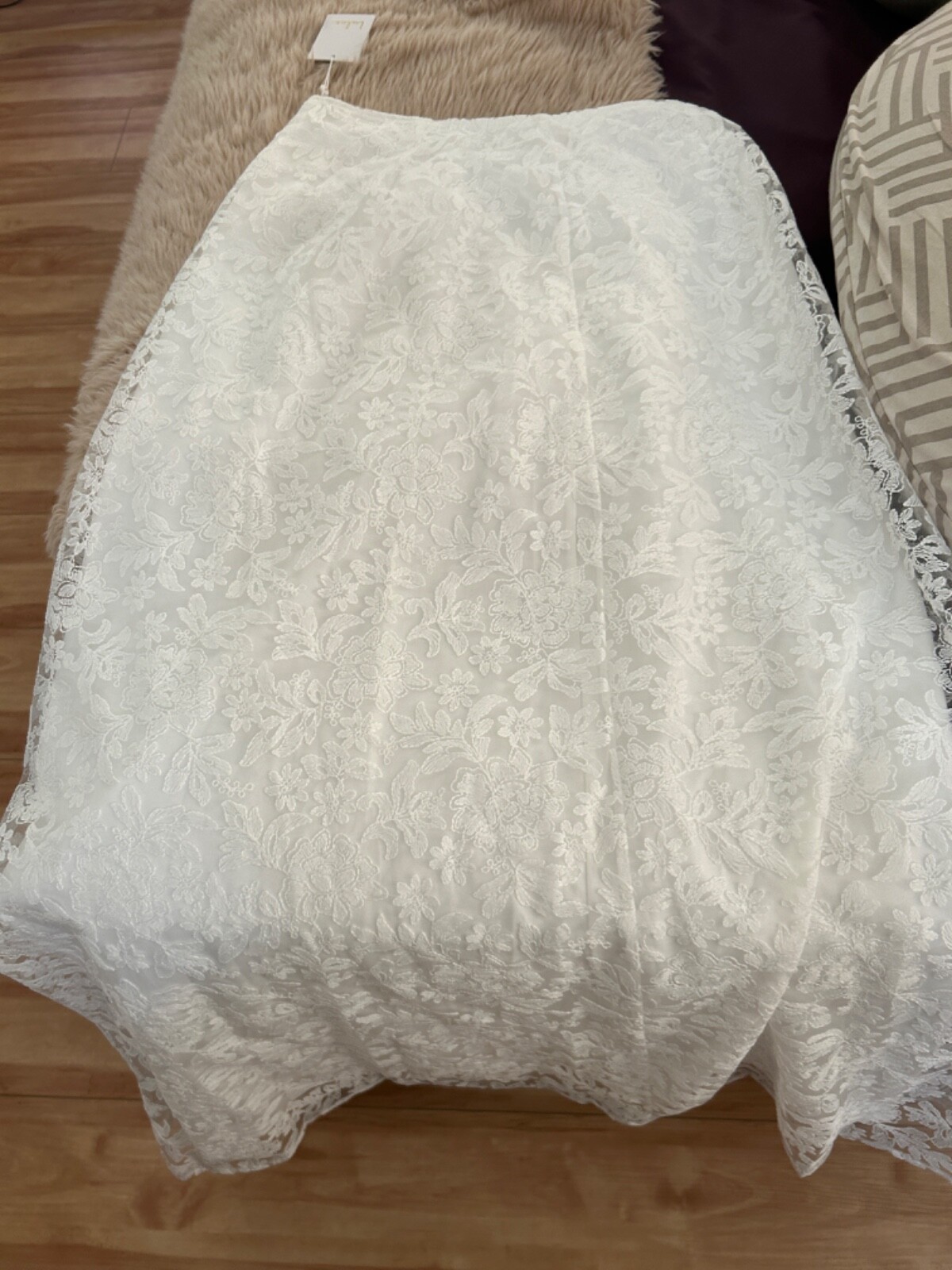 New Never Worn Wedding Dress Separates, Top and Bottom, Beach or Desert Style