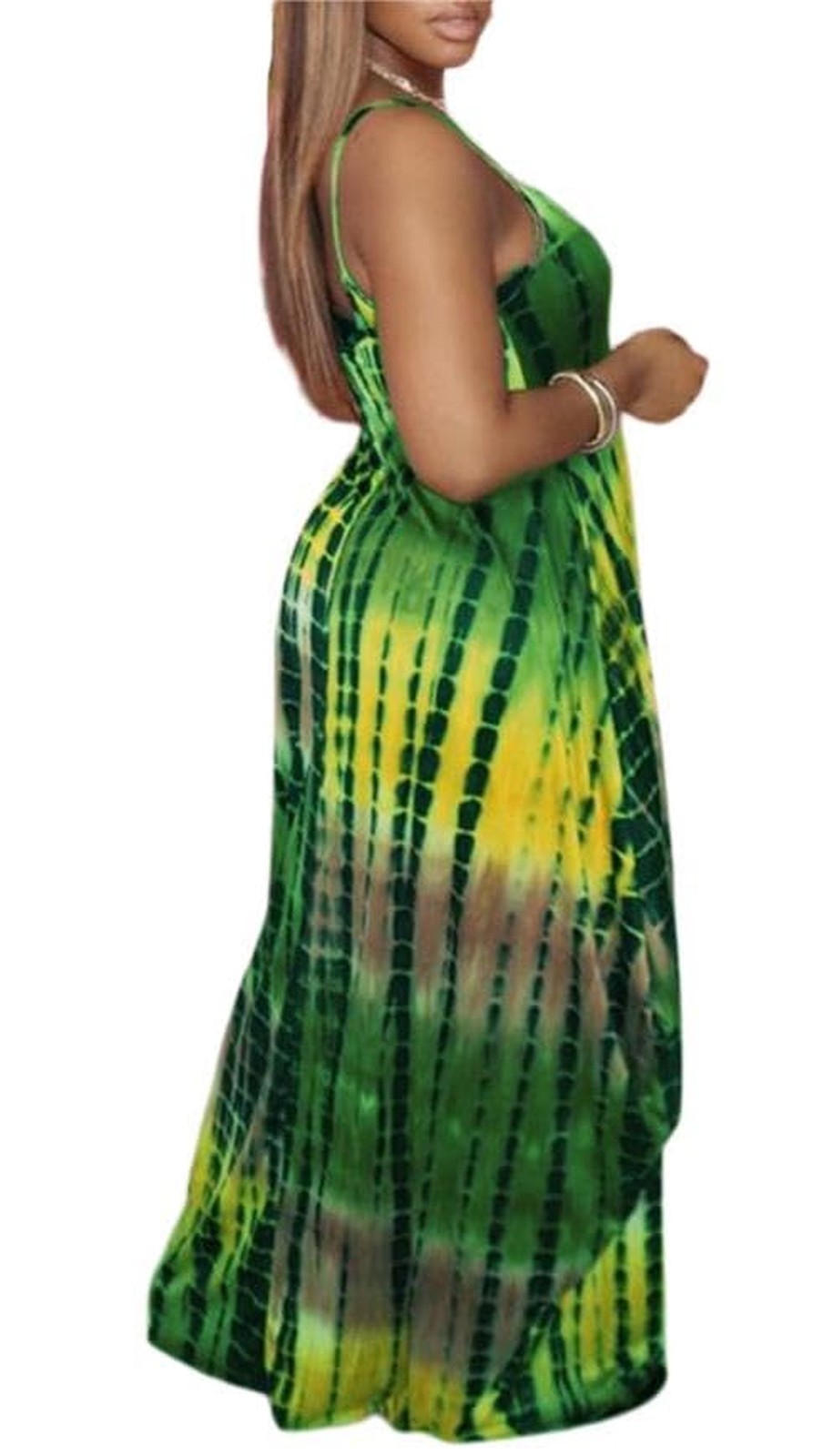 Summer Dresses for Women Spaghetti Strap Beach Floor Length Maxi Sundresses |…