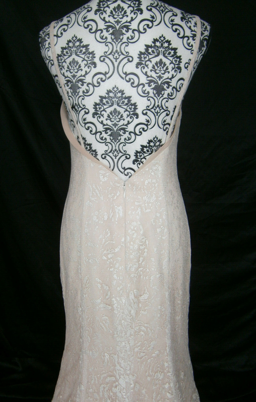 Robert Bullock Faith 6 8 10 Ivory Lace Wedding Dress Nude Lining Train $5,515
