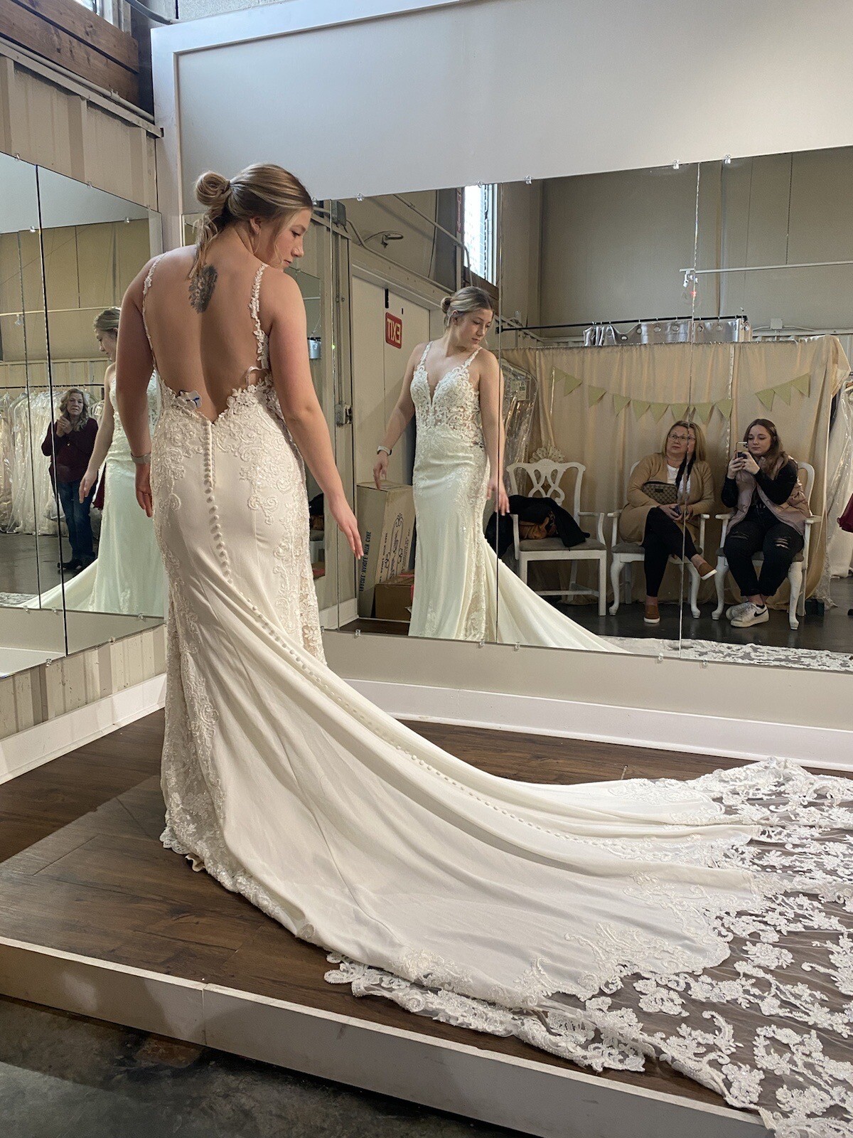 NWT Martina Liana Wedding Dress – Style 1128 – Dress Size 12- Unaltered