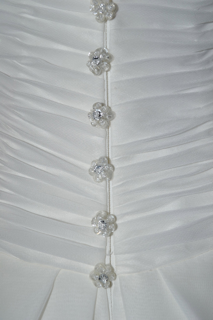 Casablanca Bridal Wedding Gown Dress 1775 sz 12