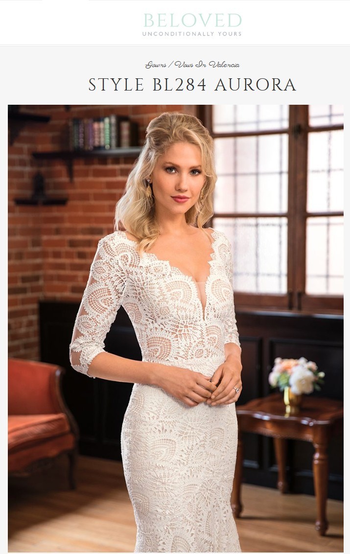 “Aurora” Beloved Unconditionally Yours by Casablanca Bridal – Size 12
