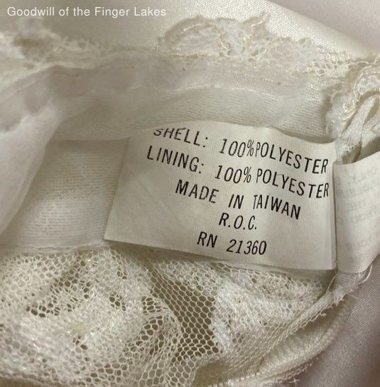 Unbranded White Beaded Wedding Dress Size 8
