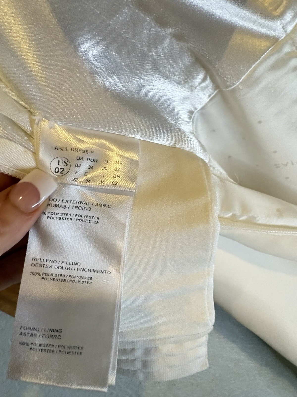 Pronovias Ivory Chiffon Sweetheart Sheath Ruched Beaded Wedding Dress 2 Zip