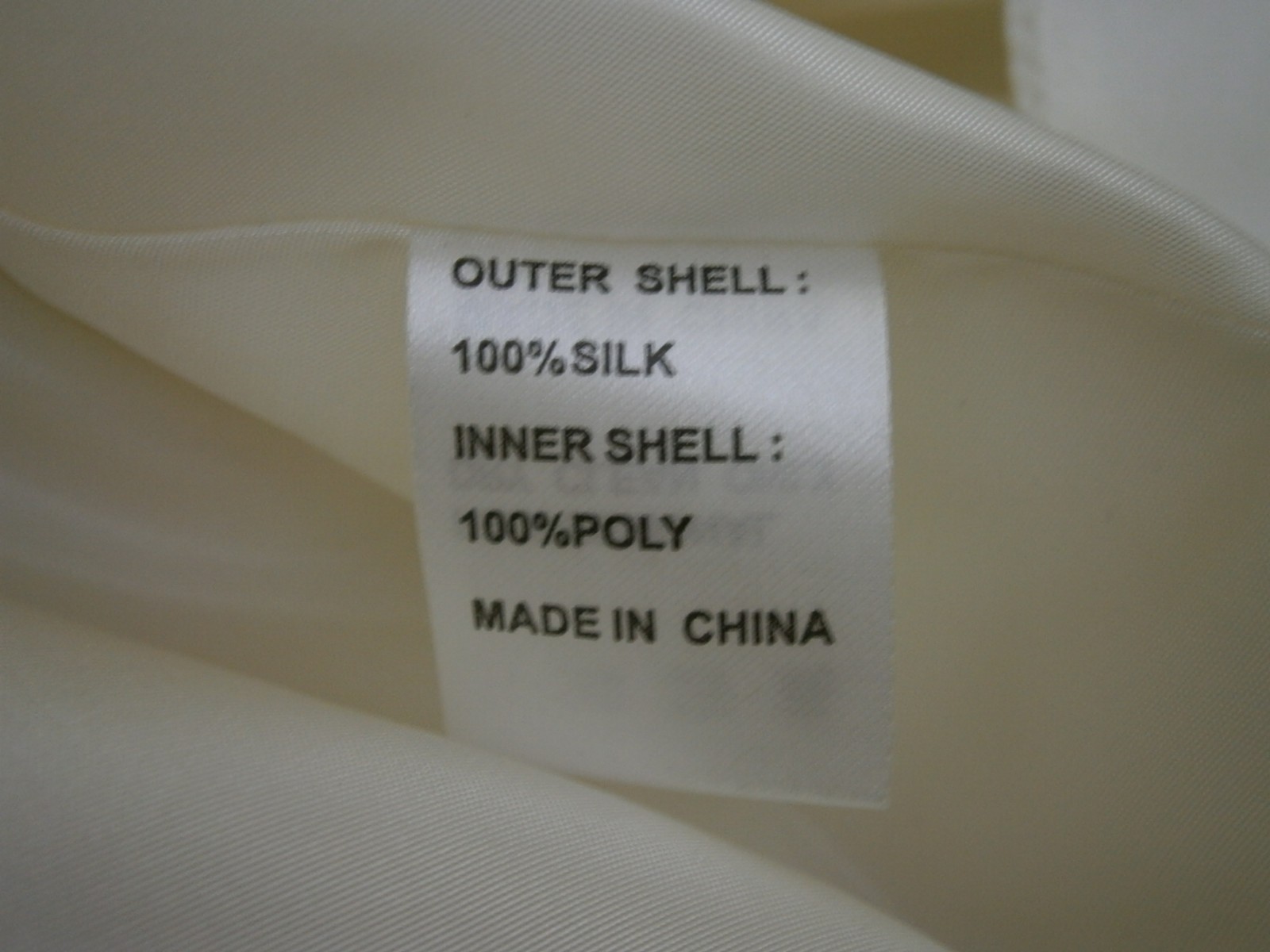Cristine Anthony Wedding Dress 6 Ivory Silk Trumpet Plunging V Back Buttons