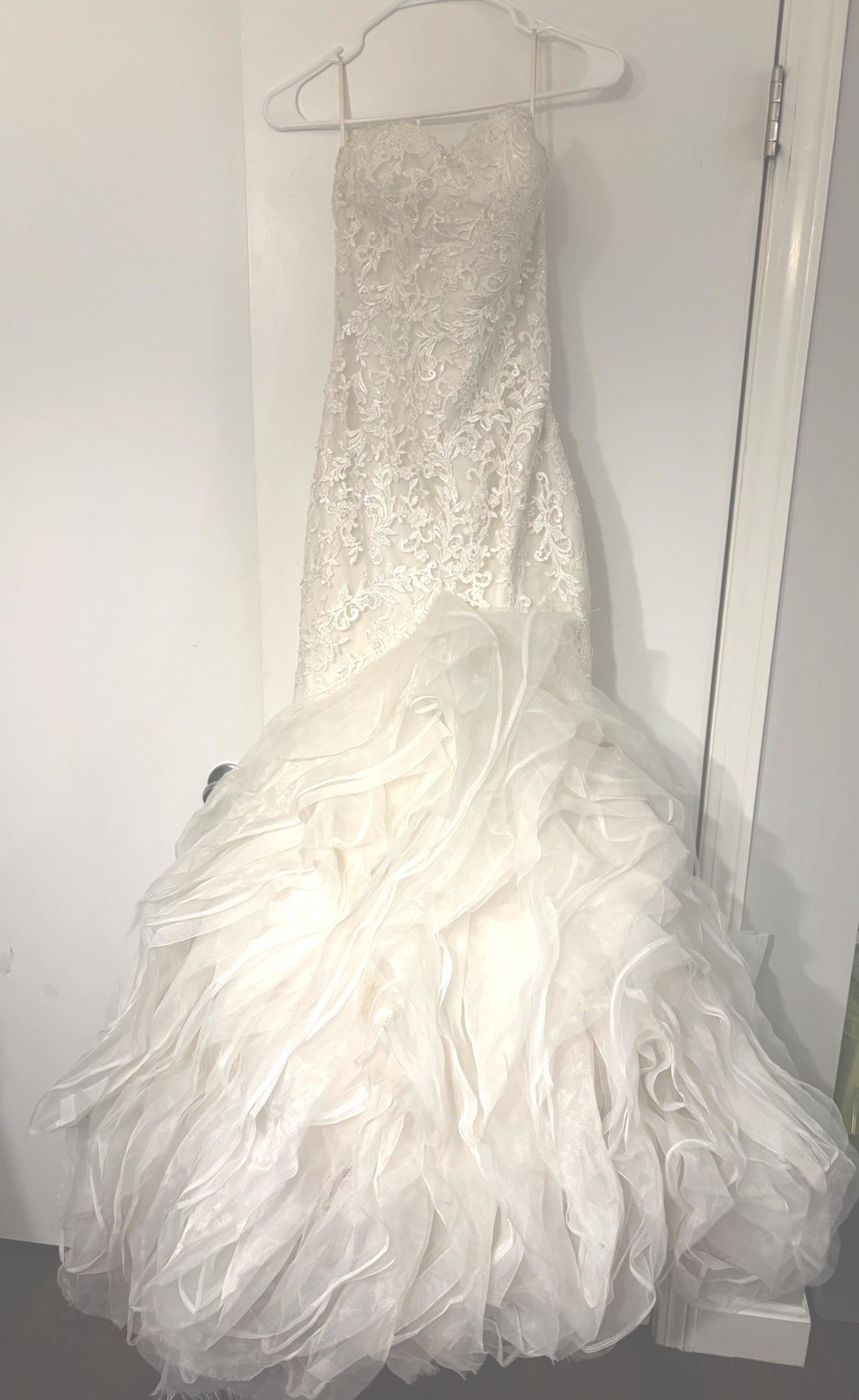 Wedding Dress Used Great Condition La Sposa Size 2 mermaid/Fit/Flare Strapless