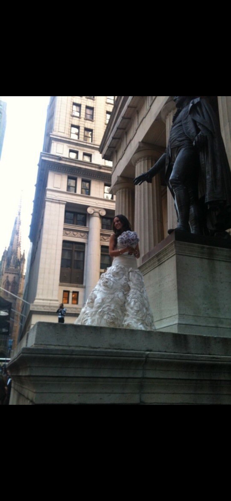 amsale wedding gown dress