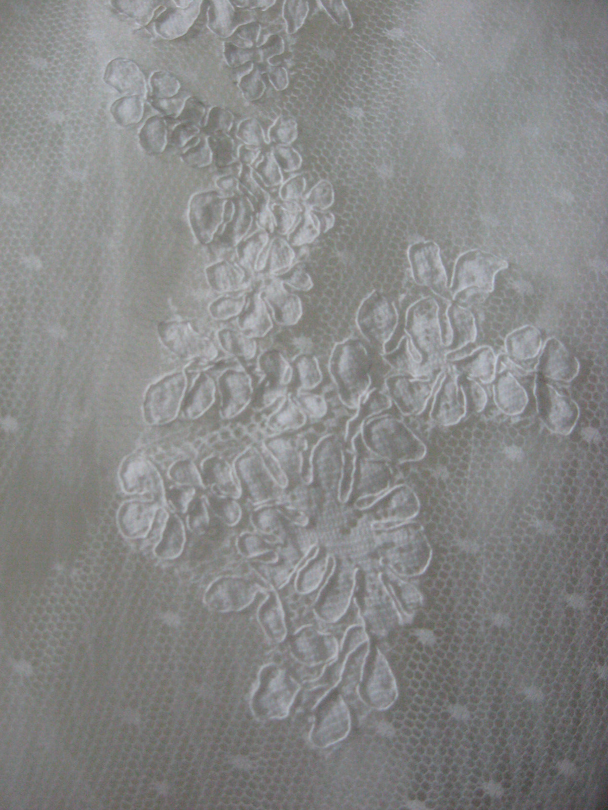 La Sposa Wedding Dress Ball Gown 12 Ivory French Lace Strapless Train