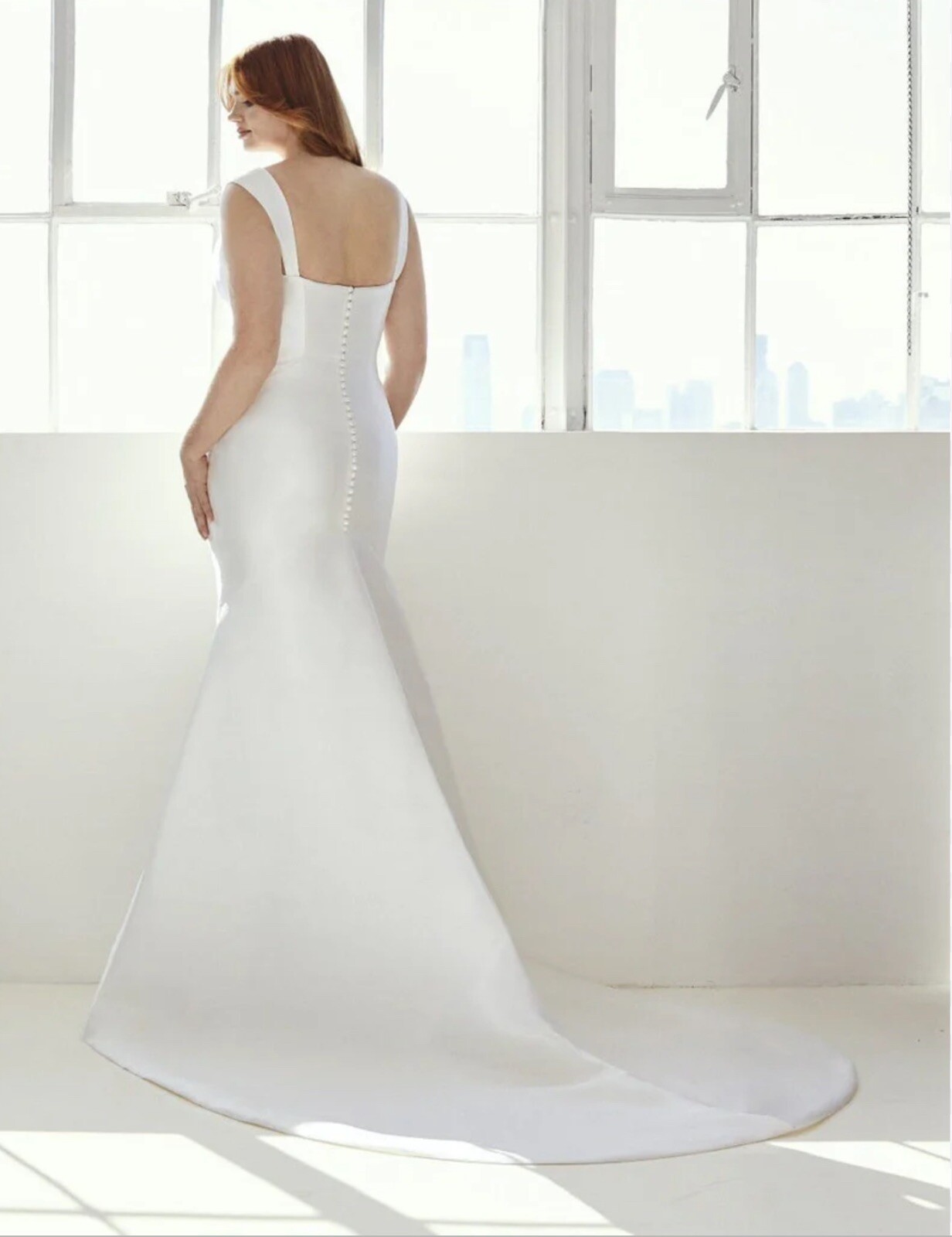 Ashley Graham & Pronovias White Brand New Wedding Dress Hutton