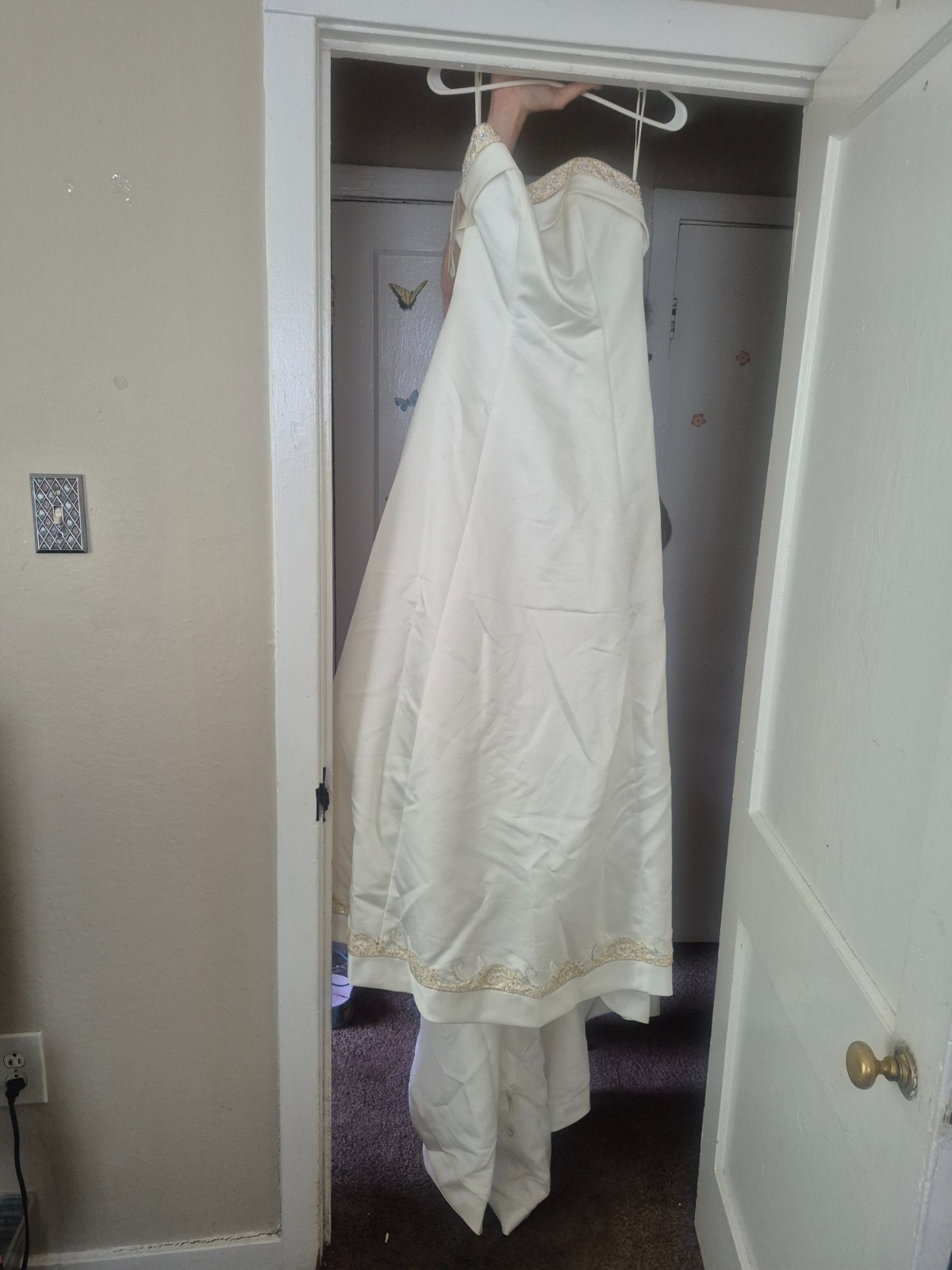 casablanca bridal wedding dress size 12