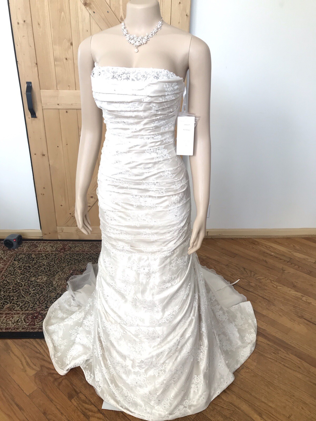 Modern & Classy Sophia tolli wedding Gown Light Gold. Size 10. NWT