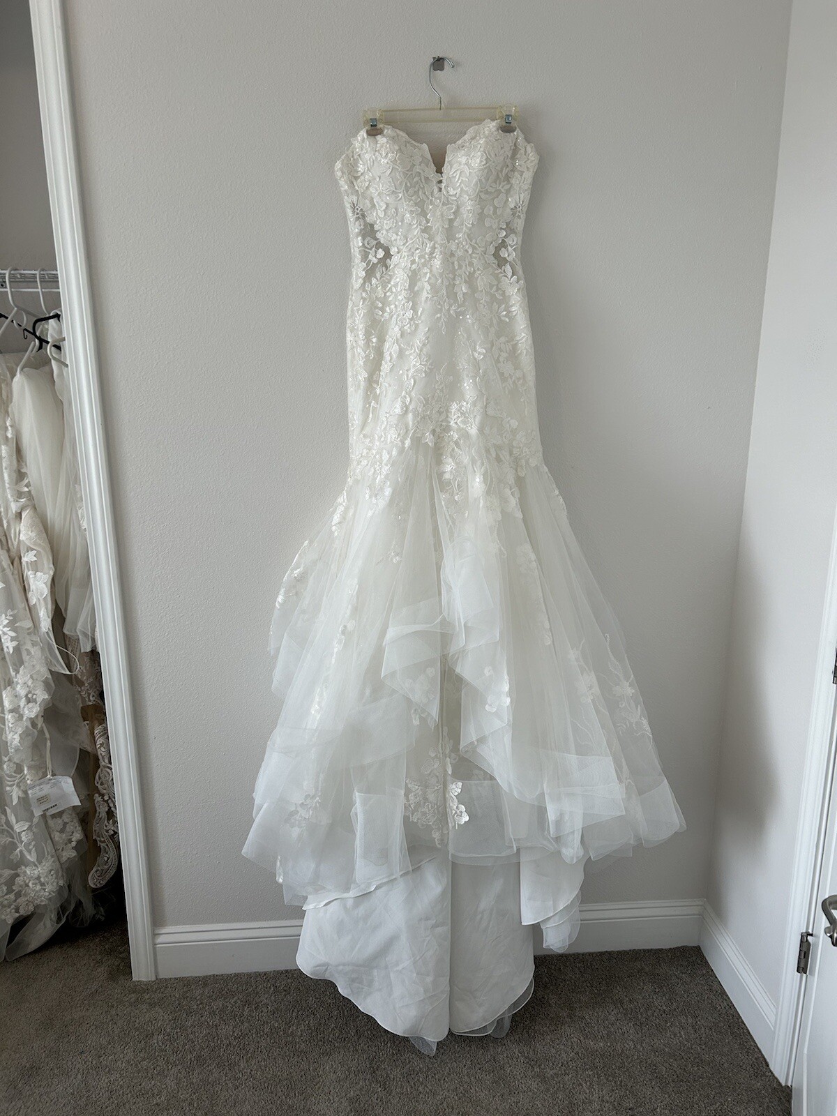 Essence Of Australia All Who Wander Wedding Dress D2908 Rare Discon Sz 12