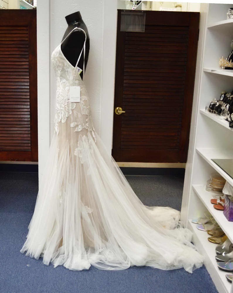 WILLOWBY BY WATTERS HOLDEN 5600R BRIDAL GOWN WEDDING DRESS IVORY MULT SIZES