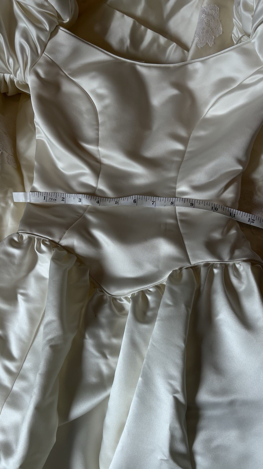 Vintage Priscilla of Boston ivory wedding dress