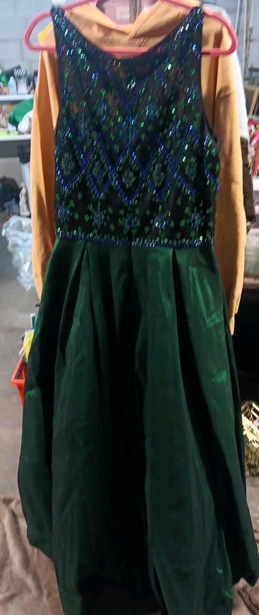 High Neck Gown Size 18