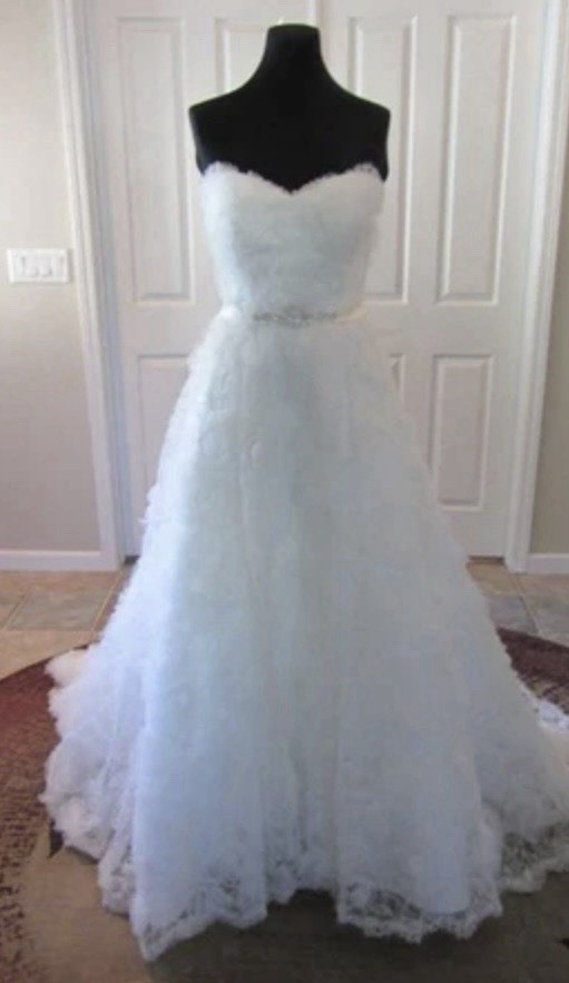 Wedding Dress Satin Off the Shoulder