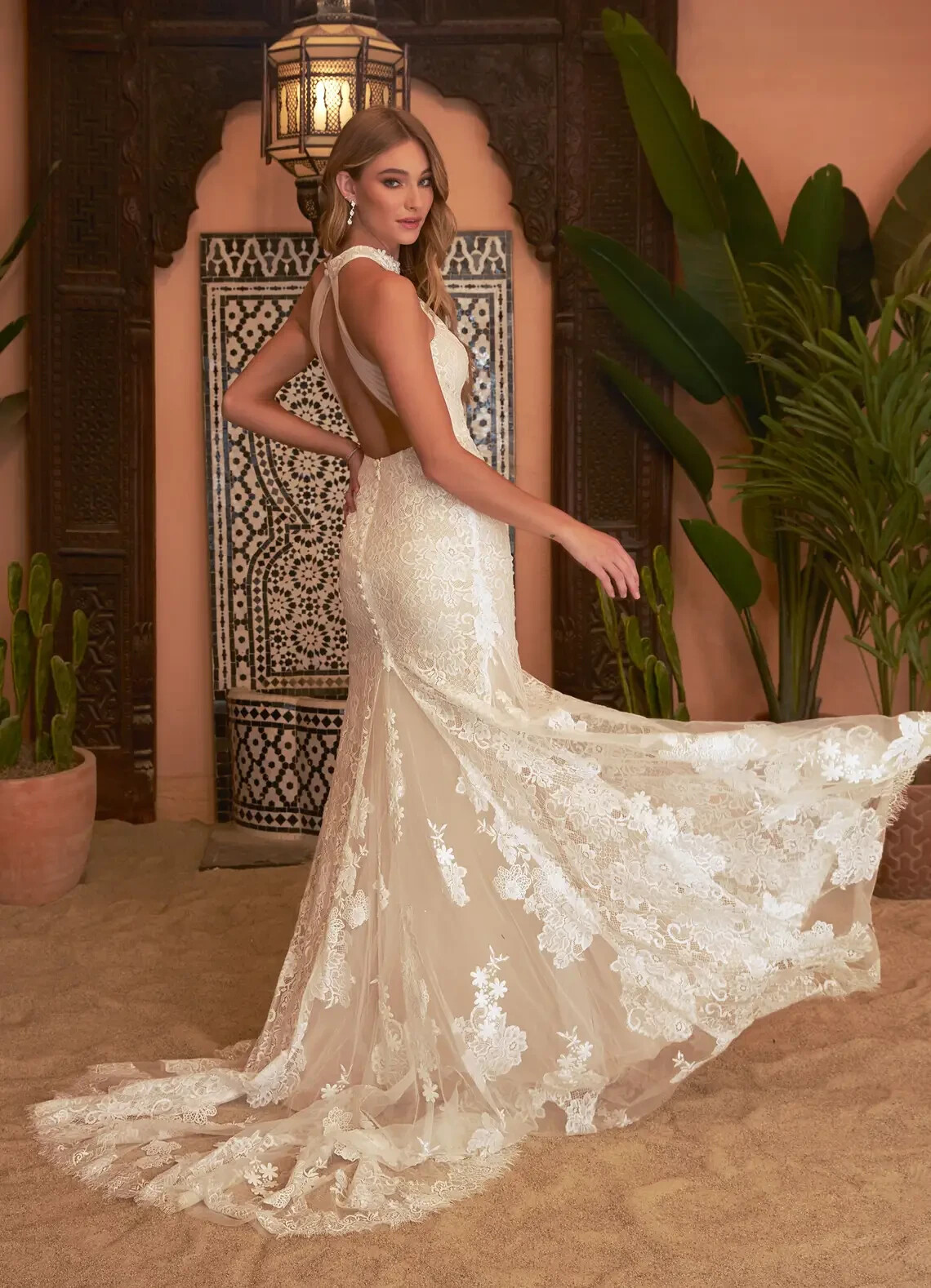 UNALTERED, brand new, wedding dress, size 8, diamond white, champagne