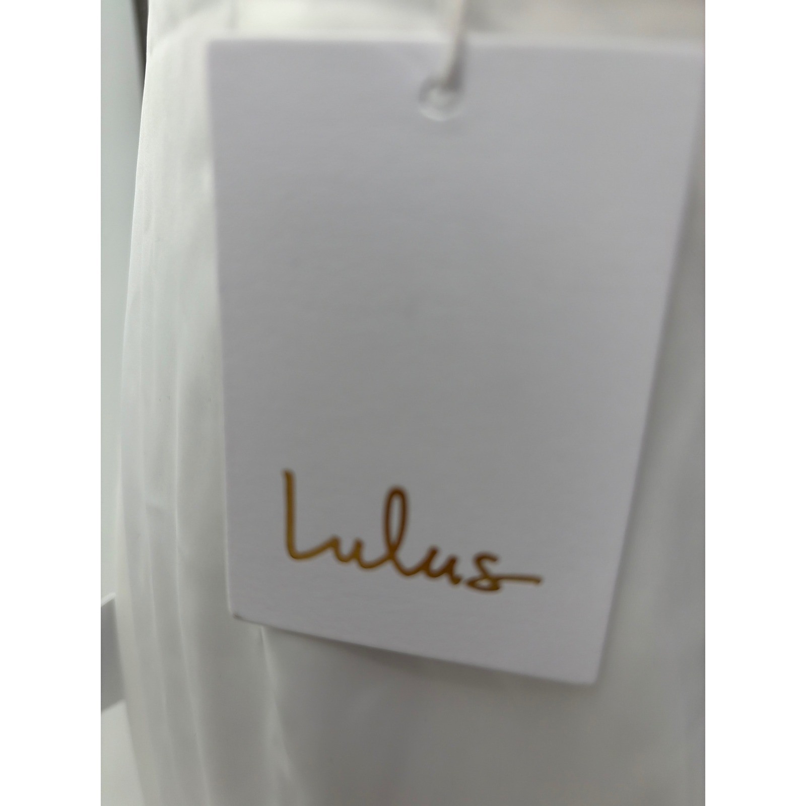 Lulus Luxe Loveliness White Satin Backless Mermaid Maxi Dress Bridal Gown M NEW