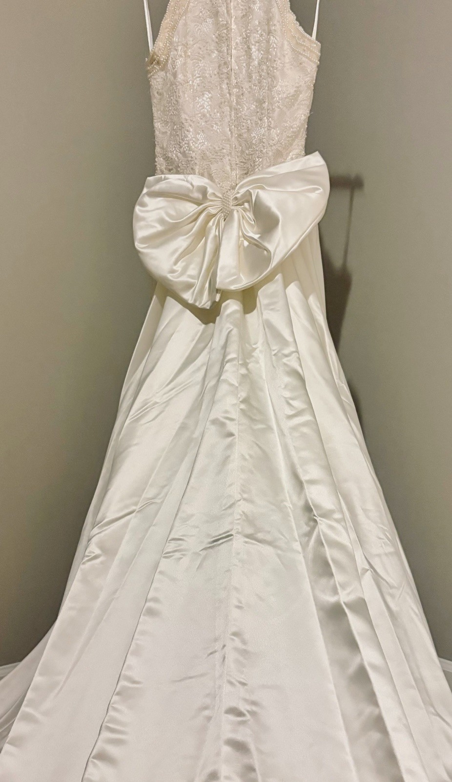 Mary’s Bridal Beaded Halter Wedding Formal Dress