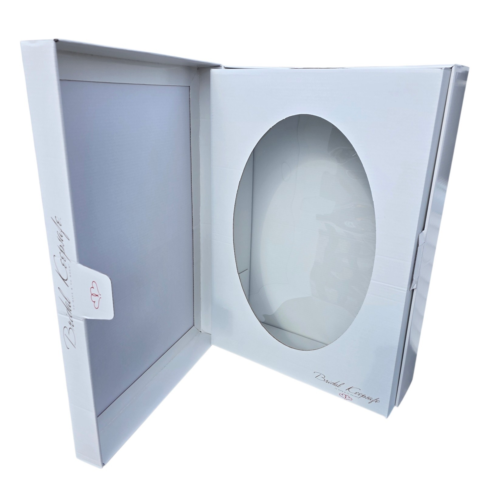 New ​Bridal Keepsafe Wedding Gown Preservation Box Large White 30″ x 20″ x 6″