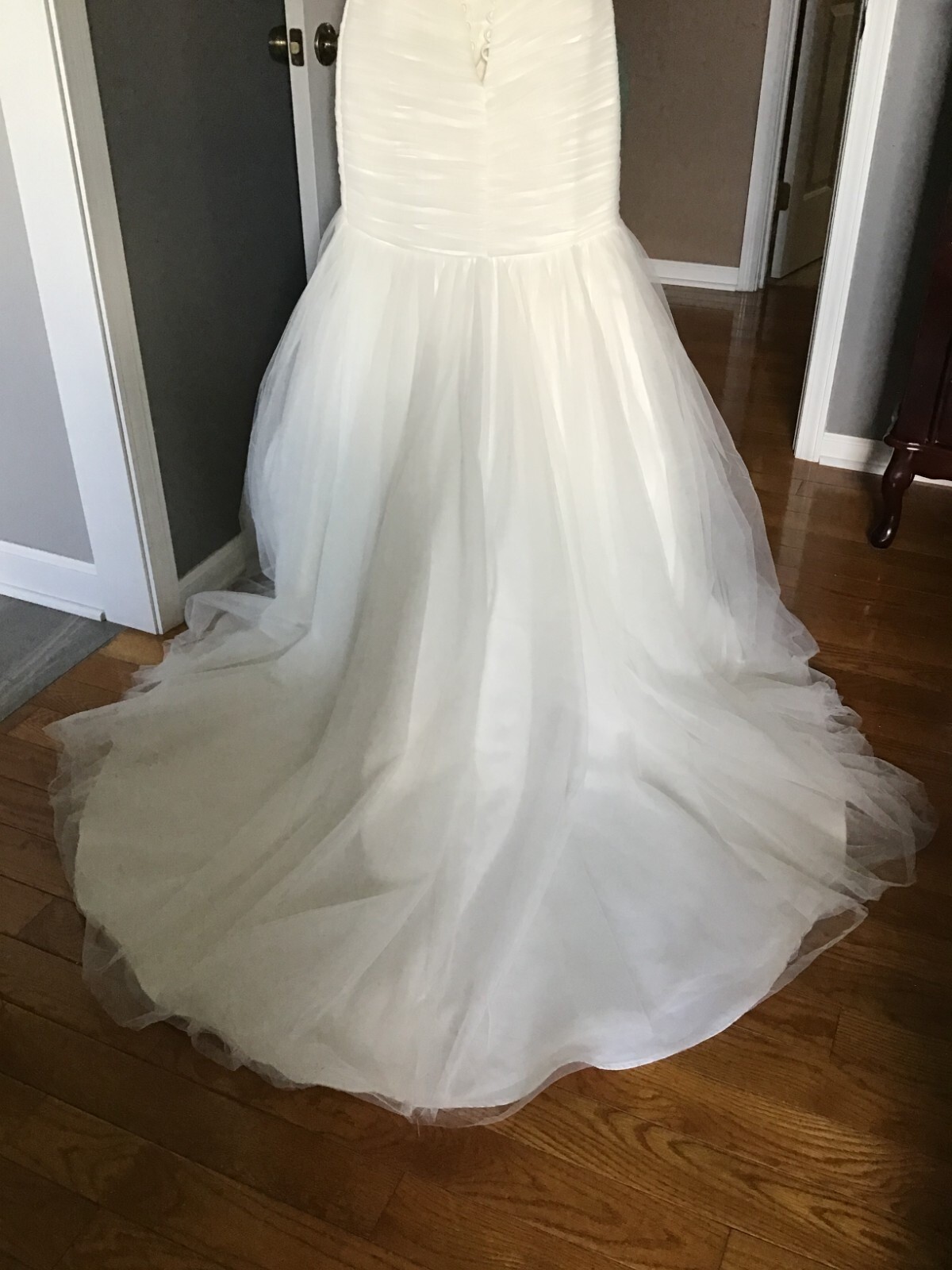 Morilee Madeline Gardner 12 Ivory Mermaid Strapless Sweetheart Wedding Dress