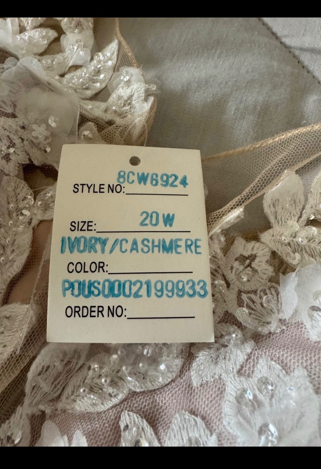 Illusions Plunge V-Neck Lace Wedding Gown From David’s Bridal