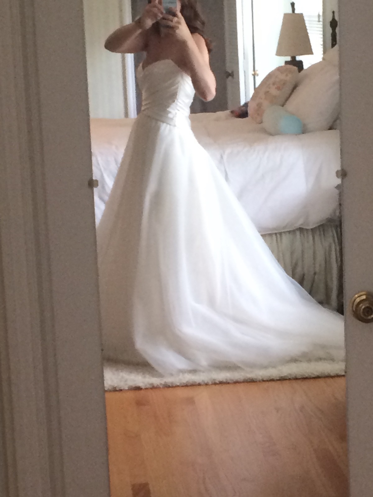 Amsale Nouvelle Sample Wedding Dress – never been worn/altered!