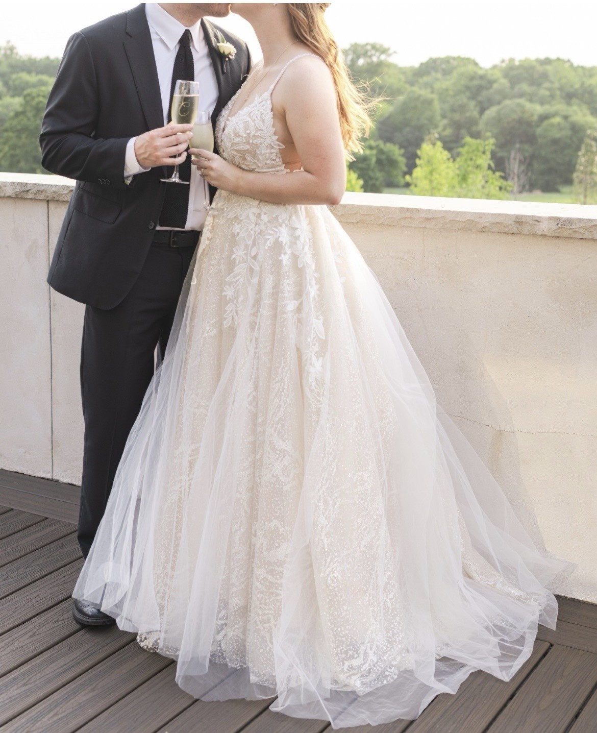 Wedding Dress, Size 12 (street 8) Style: Liretta, Liberica LR18037.00.17