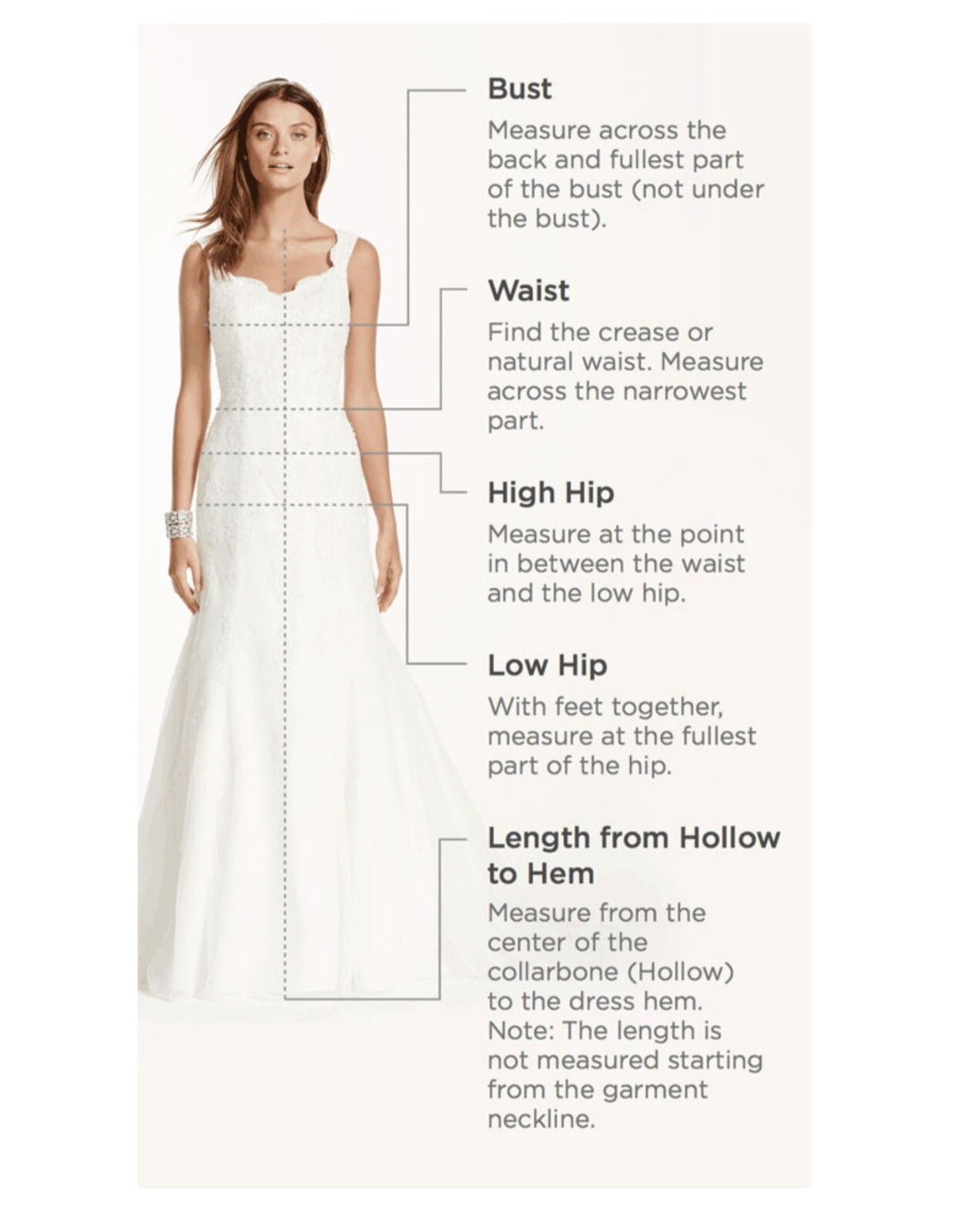 David’s Bridal Wedding Dress Women’s L Off-The-Shoulder Short Lace 3/4 Sleeve