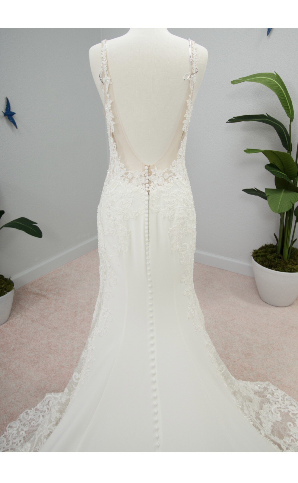 NWT Martina Liana Wedding Dress – Style 1128 – Dress Size 12- Unaltered