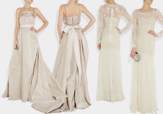 NWT LANVIN Paris $5500 Wedding Dress Ivory Silk Crystal US 12 Fr 46 Gown France