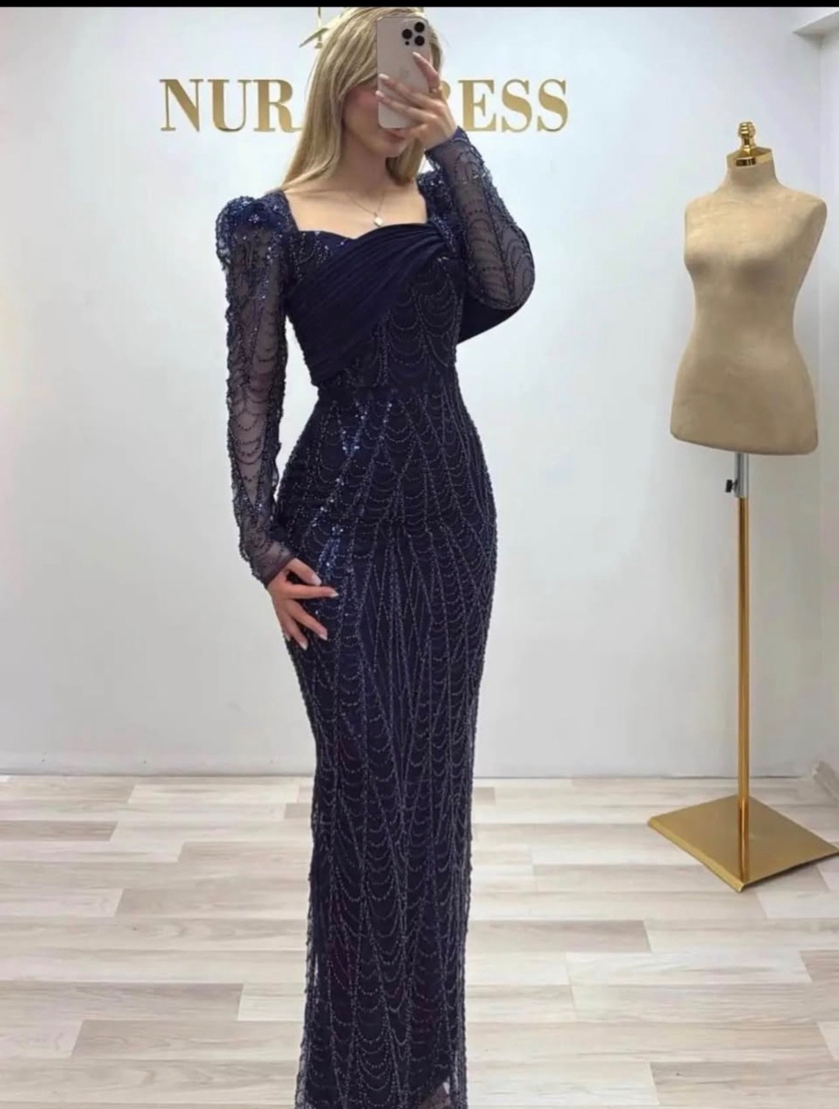 wedding guest dress Gown size 42