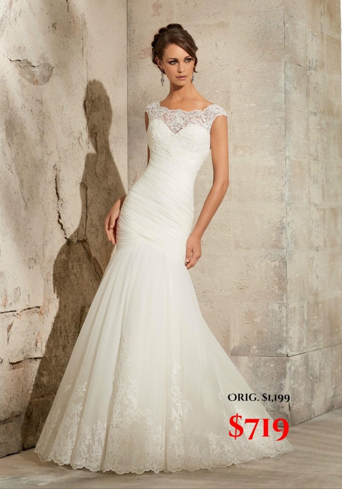 OPPORTUNITY LOT 10 NEW BRAND WEDDING GOWNS MORILEE, ALURE, STELLA YORK, ESSENSE 