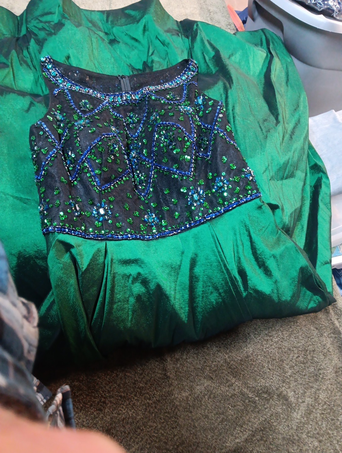 High Neck Gown Size 18