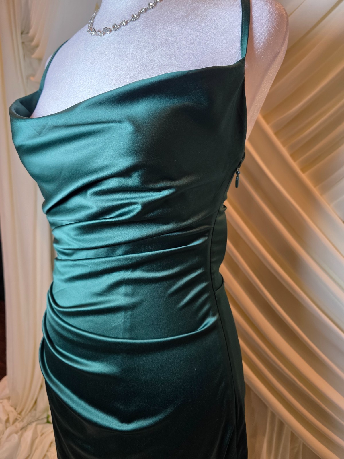 Vestido babyboo Vestido largo Helen – Esmeralda NWT $150 SMALL