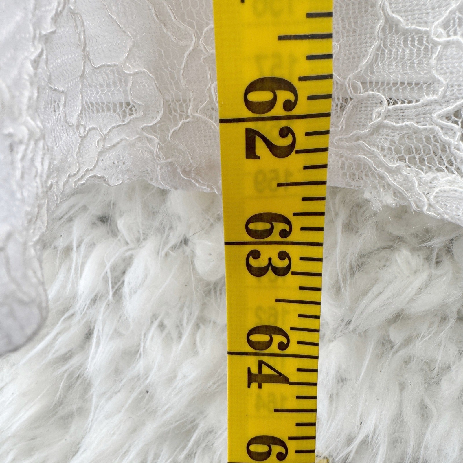 Mori Lee Madeline Gardiner Wedding Dress Lace Beaded Belt V Neck Sleeveless 10