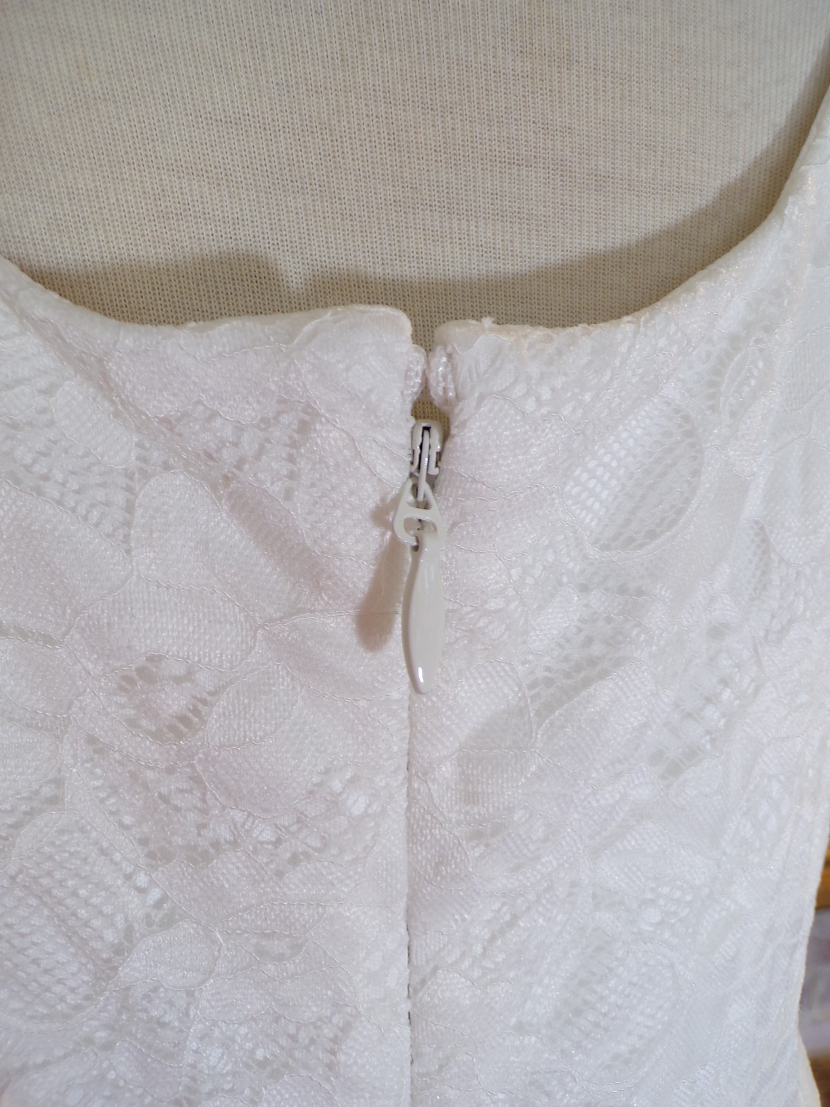Torrid Ever After Dress Lace A Line High Neck Wedding Gown White Womens Size 14