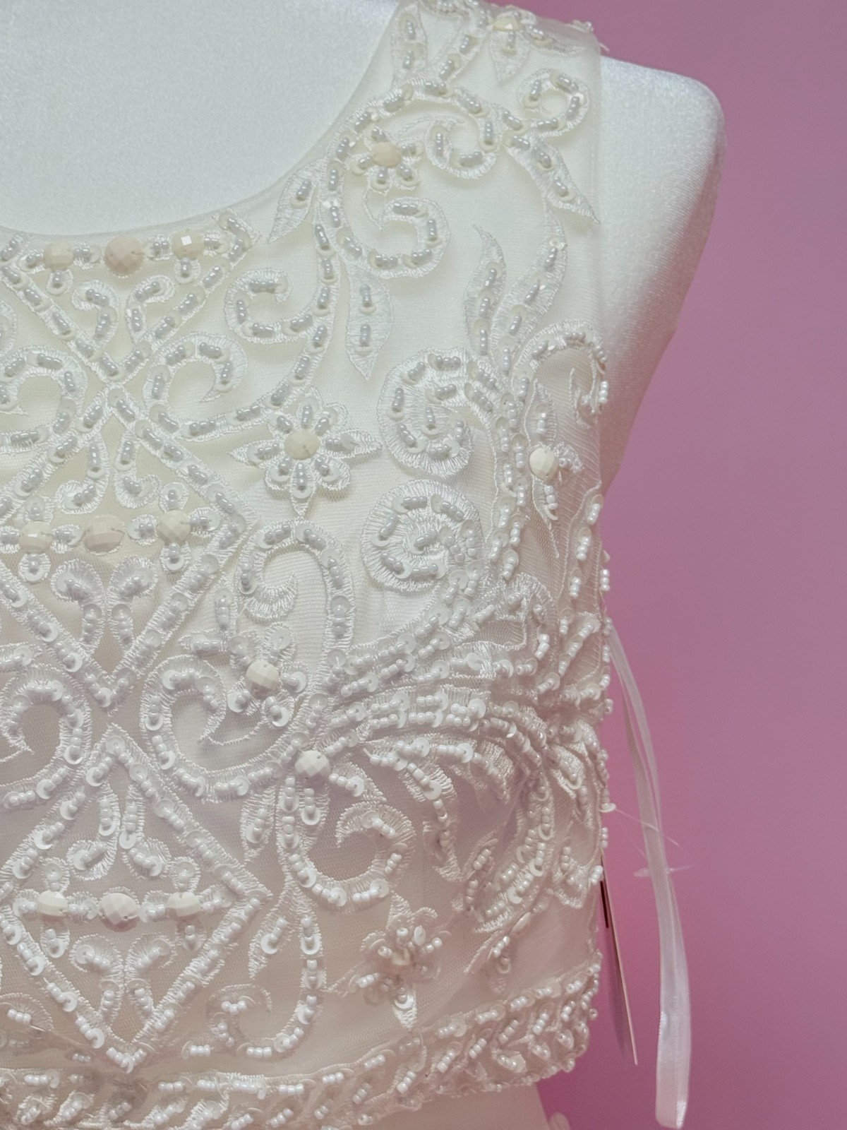 Destination Bridal White/Ivory Gown Size 8